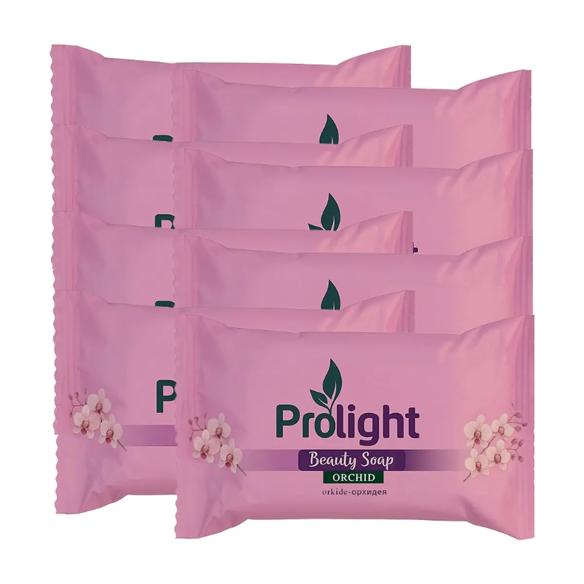 Jabón de belleza con fragancia a orquídea Prolight (8 x 100 g / 3.52 oz)