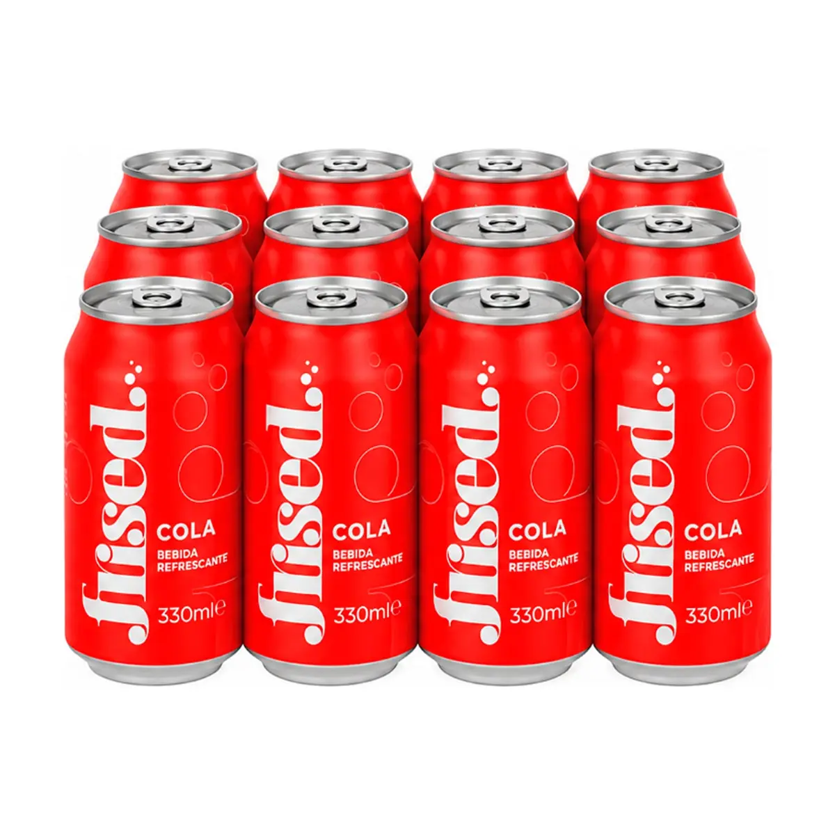Refresco gaseado de cola Frised (12 x 330 ml)