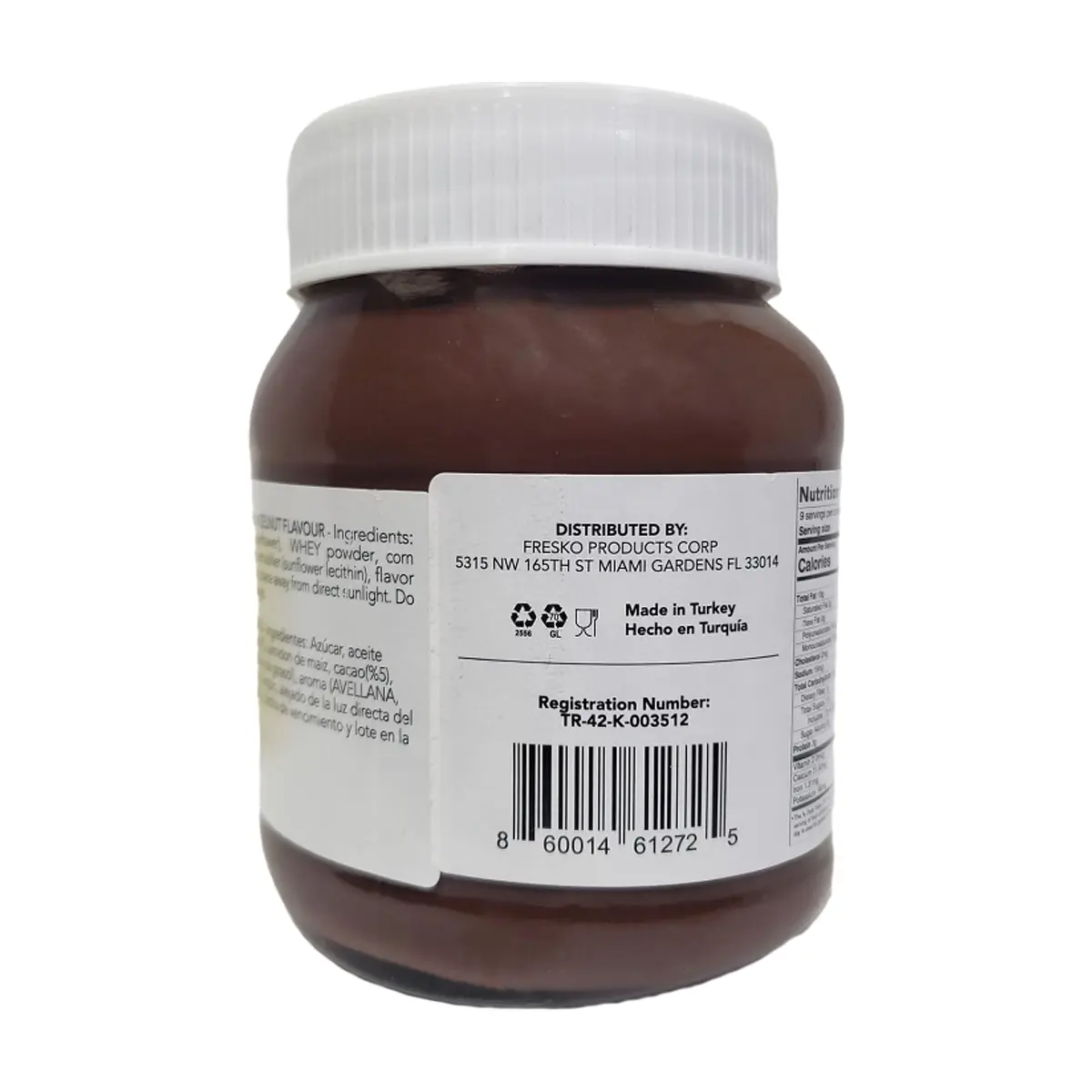 Crema de avellanas y cacao Fresko (350 g / 12.35 oz) - Thumbnail 4