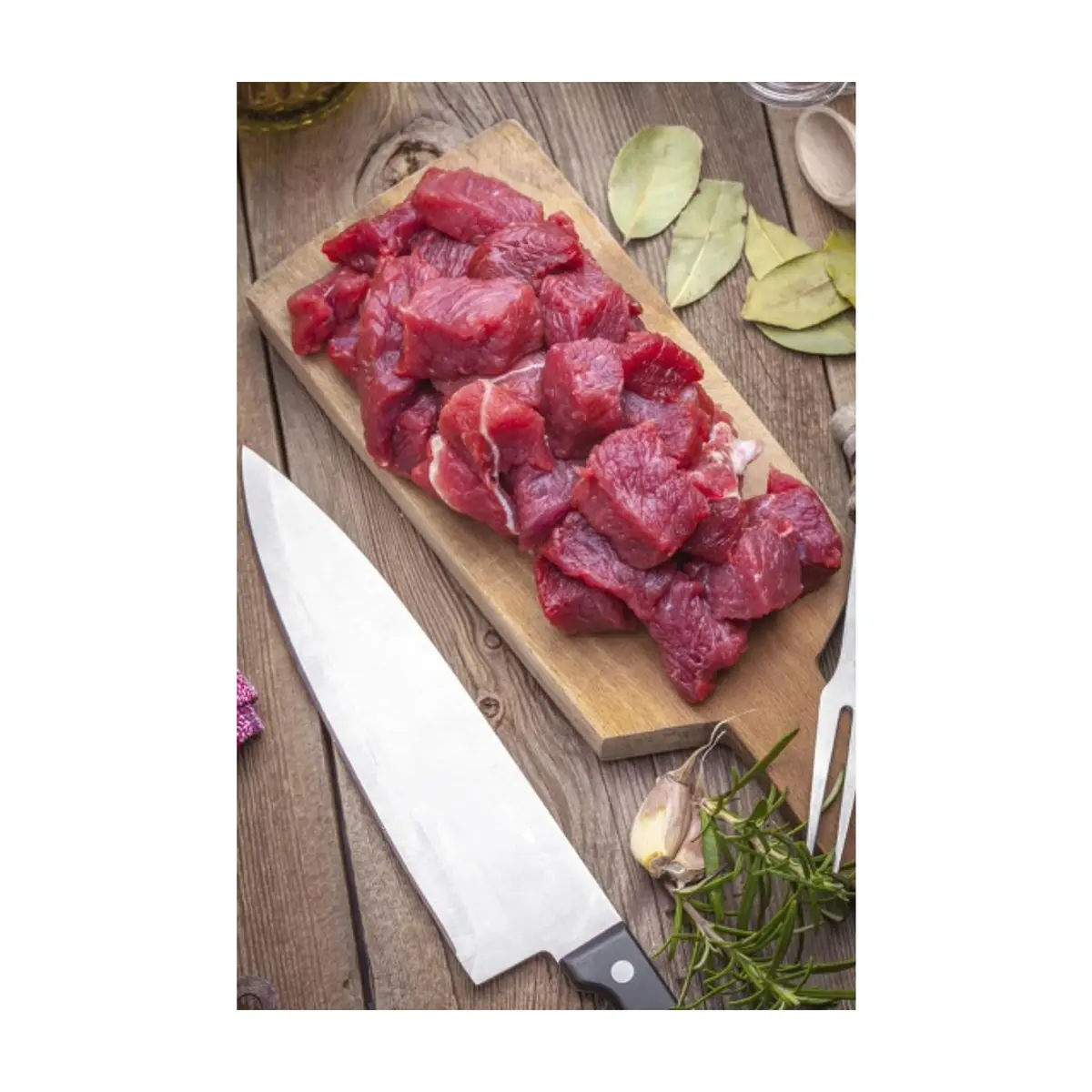 Carne de res troceada (1 kg / 2.2 lb) - Miniatura 2