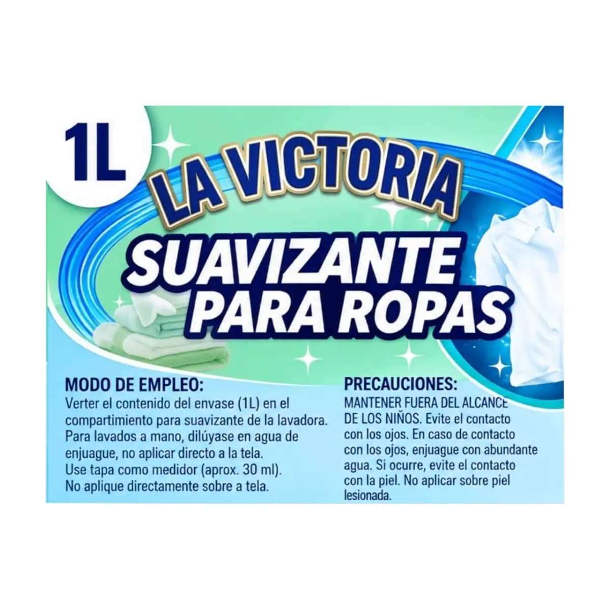 Suavizante líquido para ropa La Victoria (1 L) - Miniatura 2
