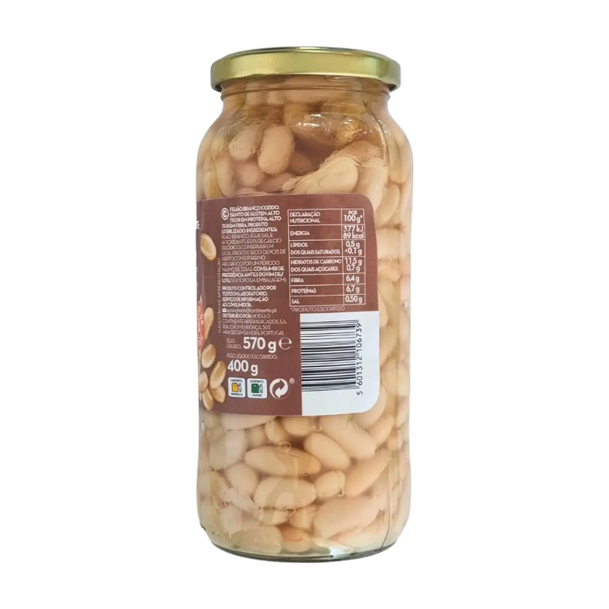 Alubias blancas Continente (570 g / 20.11 oz) - Thumbnail 2