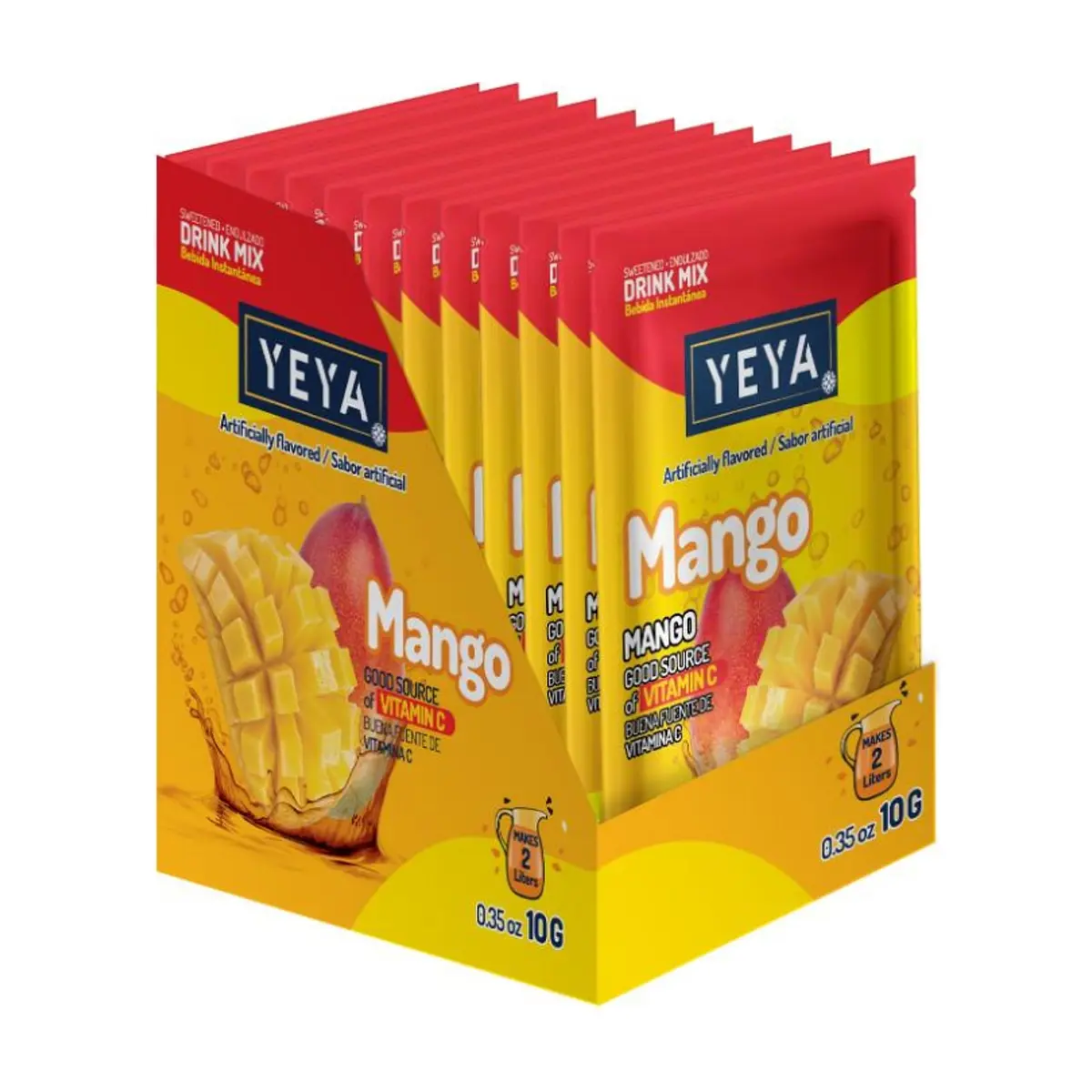 Refresco instantáneo sabor mango YEYA (26 x 10 g / 0.35 oz)