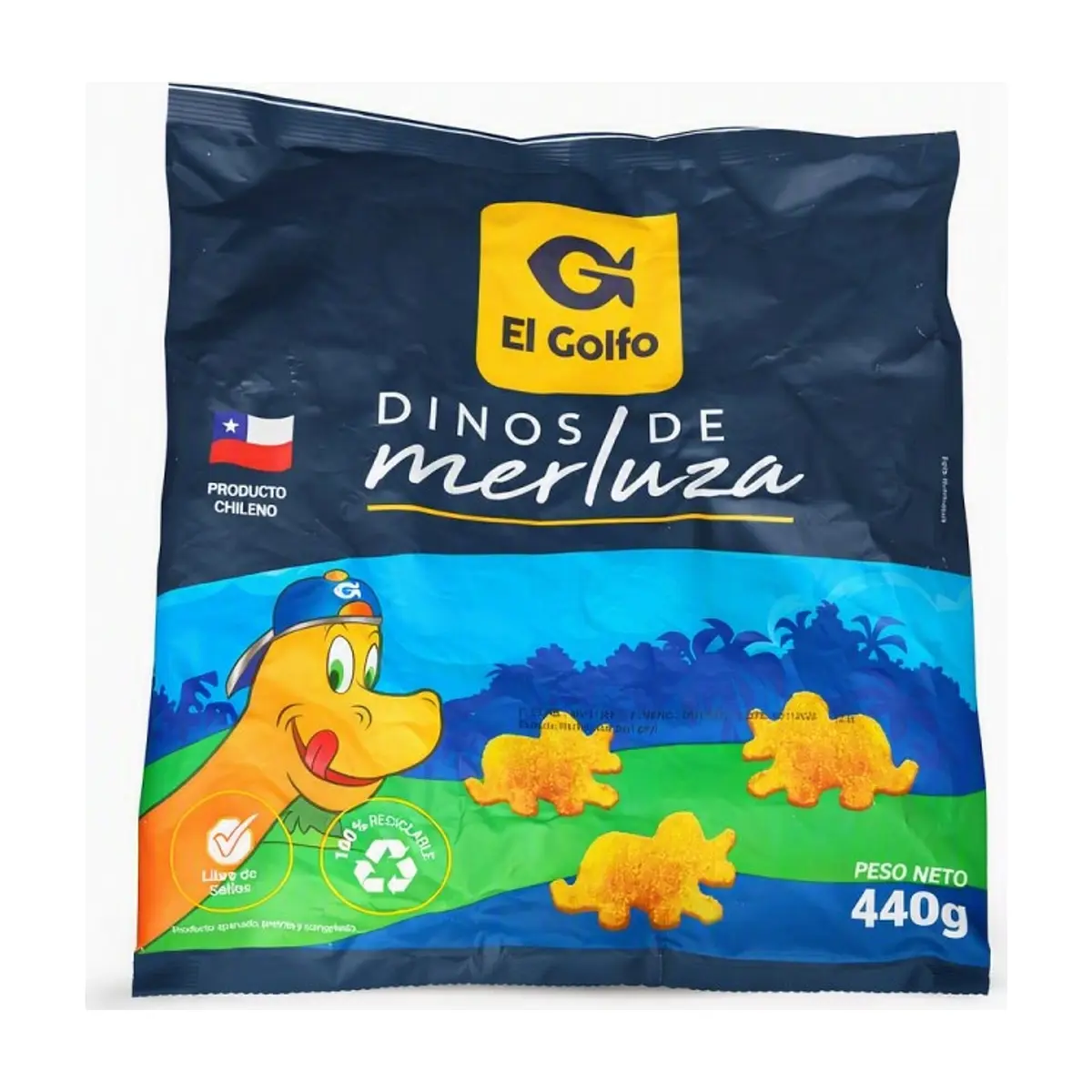 Dinodorados de Merluza Apanados (440g) EL GOLFO