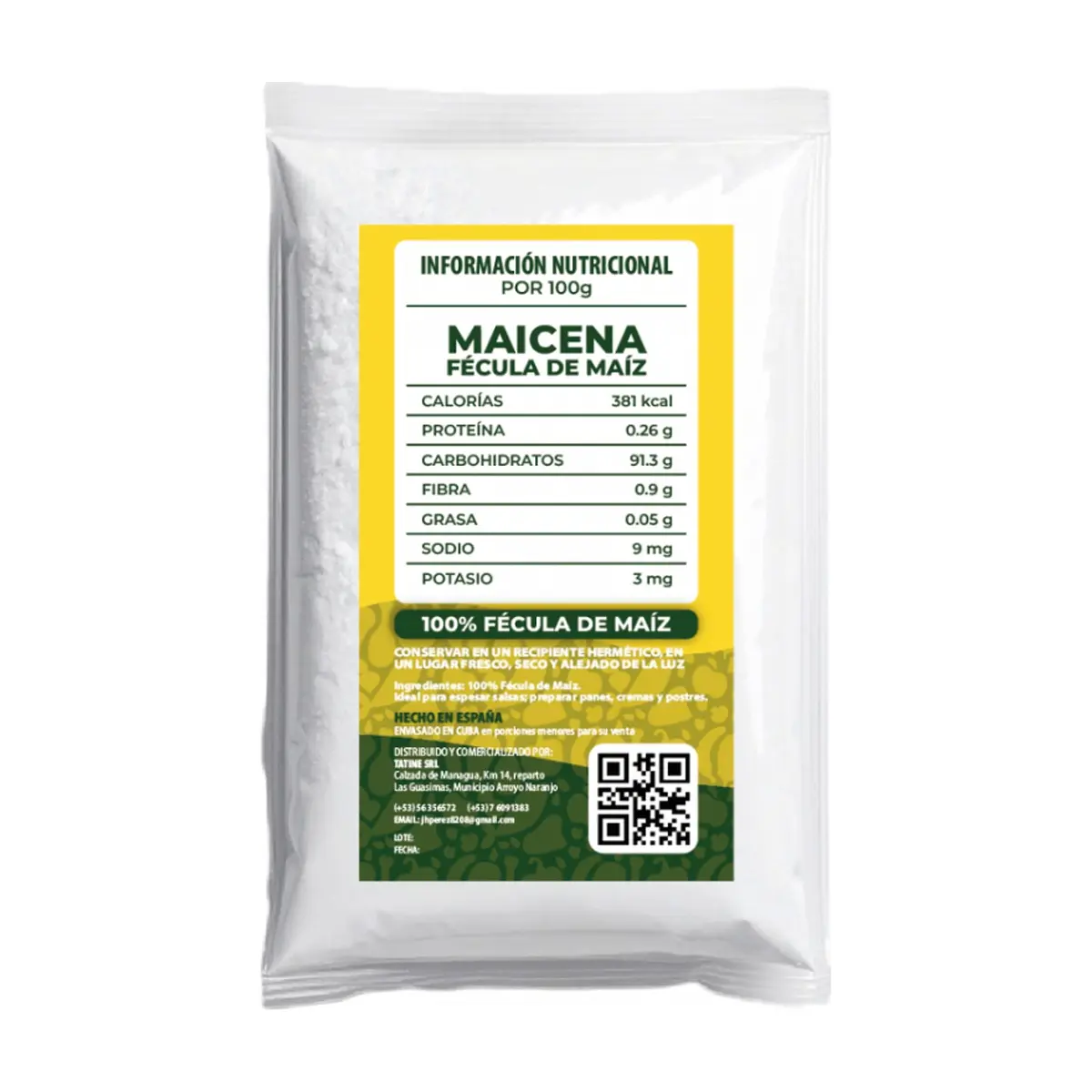 Maicena Campo Vivo (2 x 500 g / 1.1 lb) - Thumbnail 3