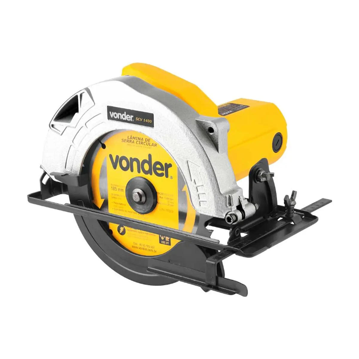 Sierra circular de 7.1/4" 127 V Vonder SCV1400