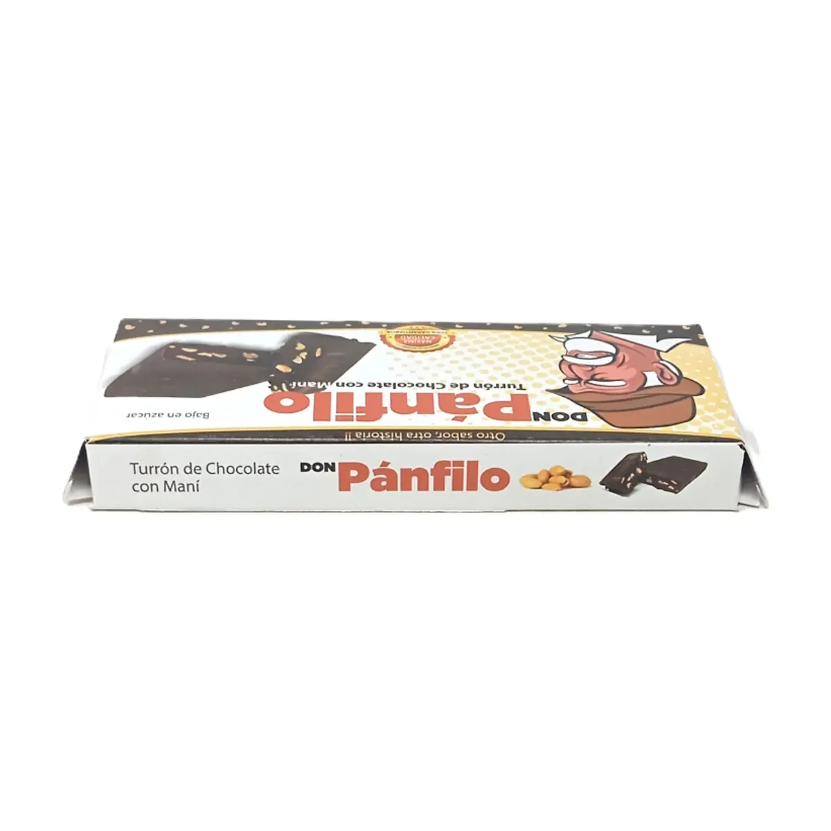 Turrón de chocolate y maní Don Pánfilo (160 g / 5.6 oz) - Thumbnail 2