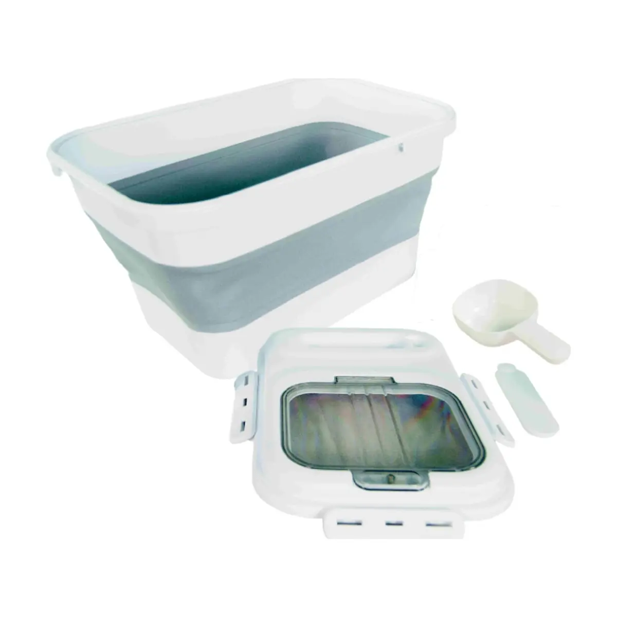 Pozuelo grande hermético para alimentos P53 (14.8 L) - Miniatura 2