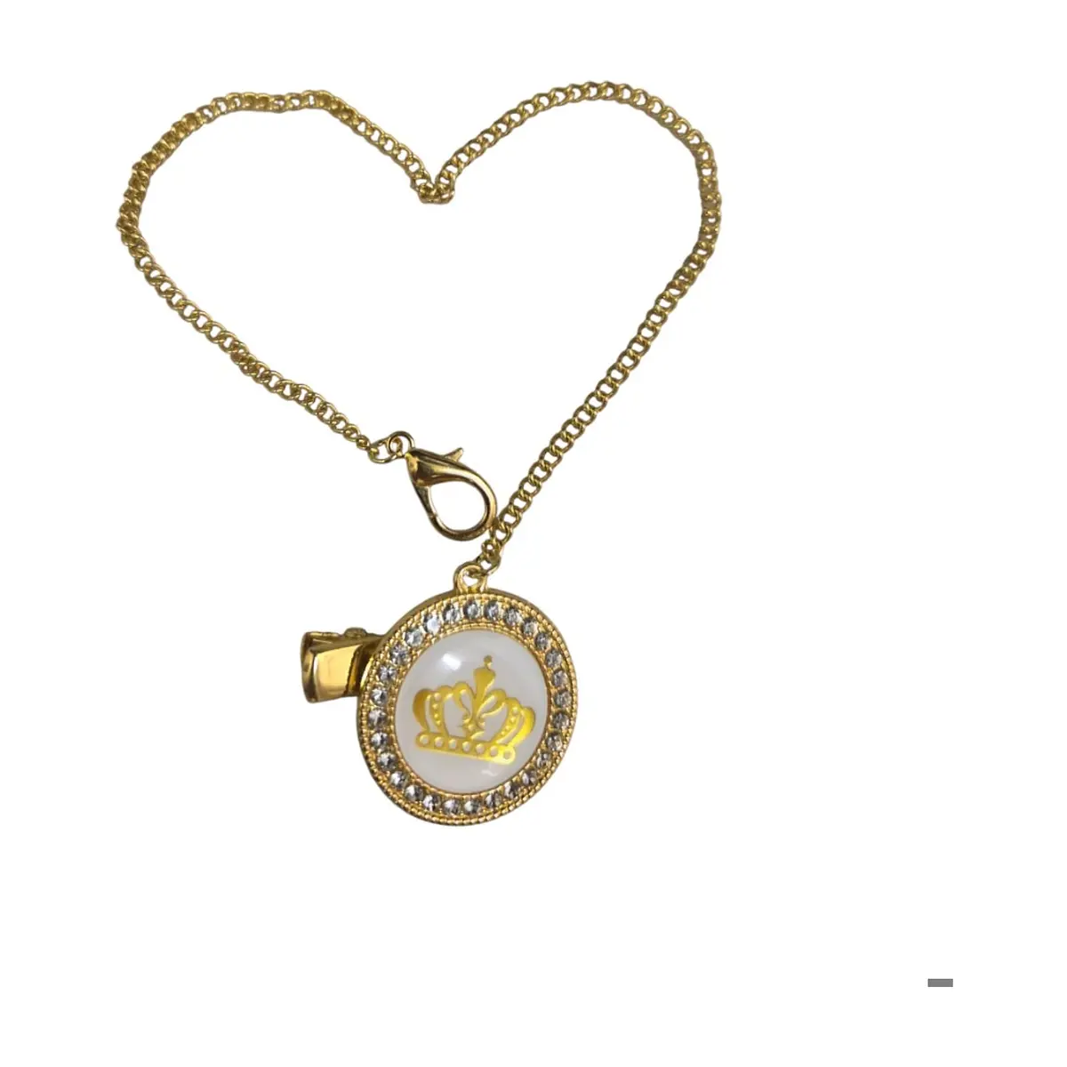 Tete con broche estilo royal Baby Luna - Thumbnail 2
