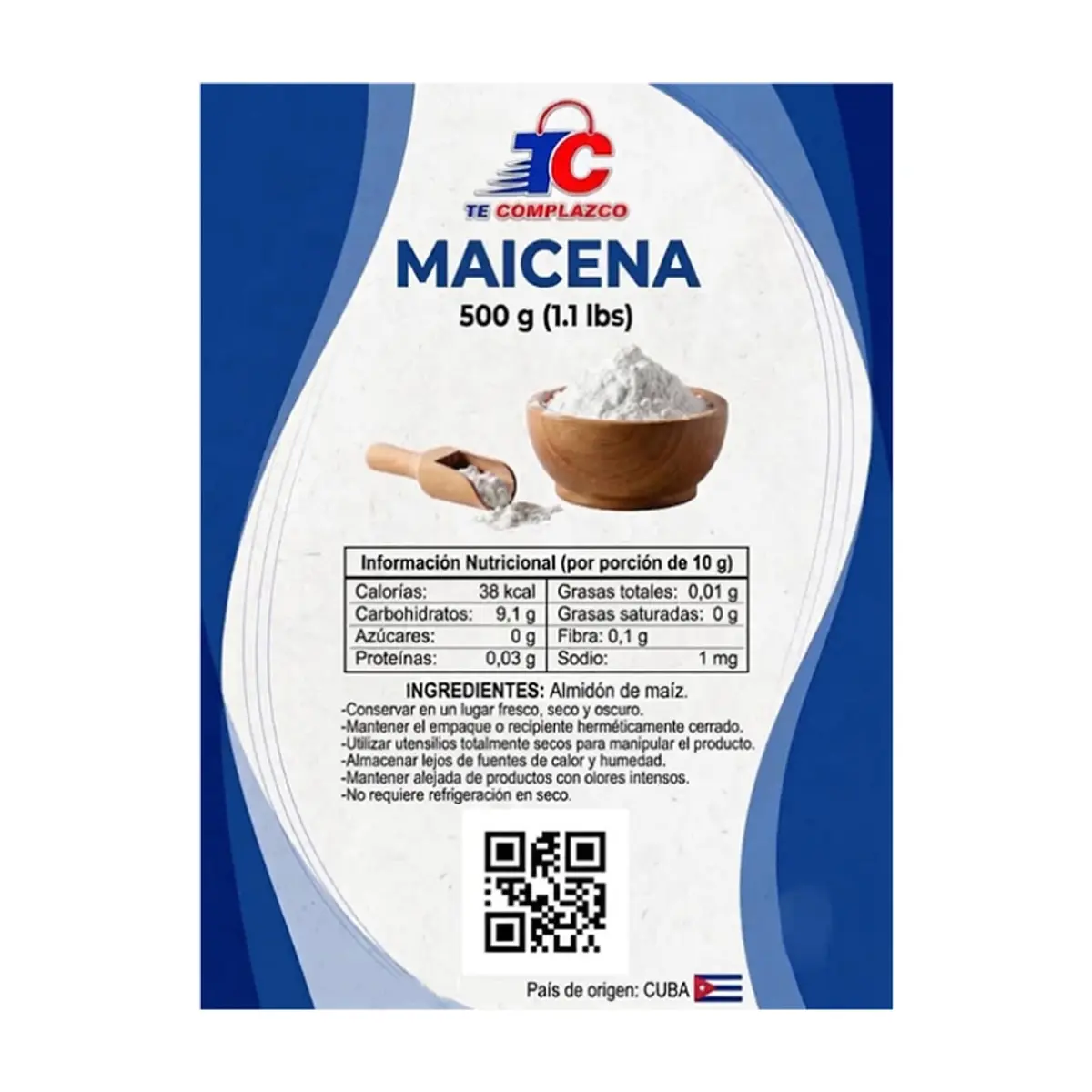 Maicena Te Complazco (500 g / 17.64 oz) - Thumbnail 2