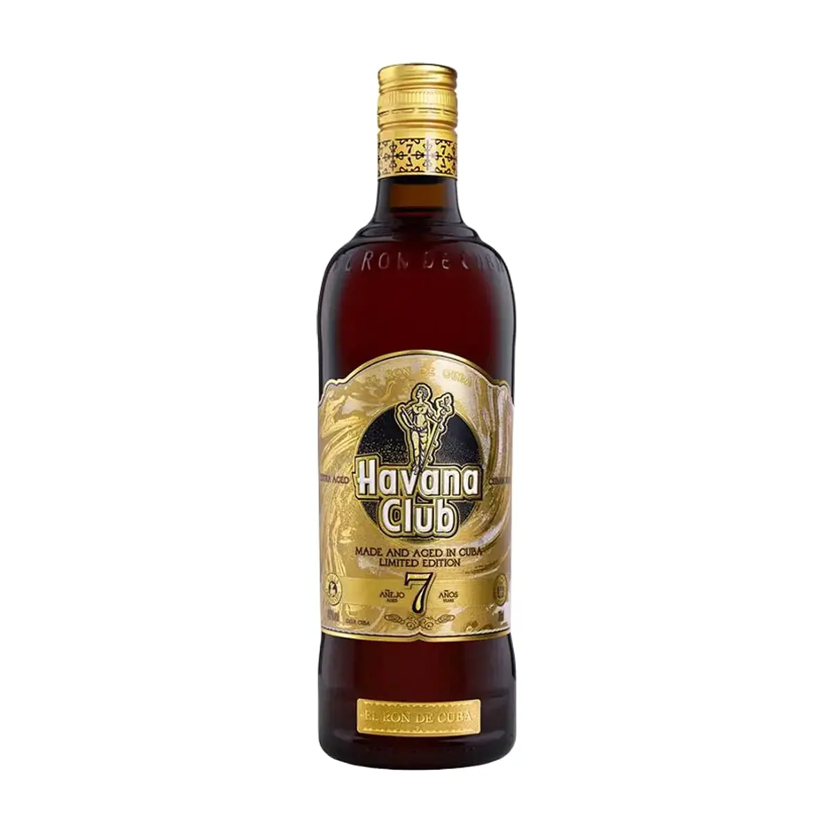 Botella de ron Añejo 7 años -Edición Limitada 2023- Havana Club (70 cl)