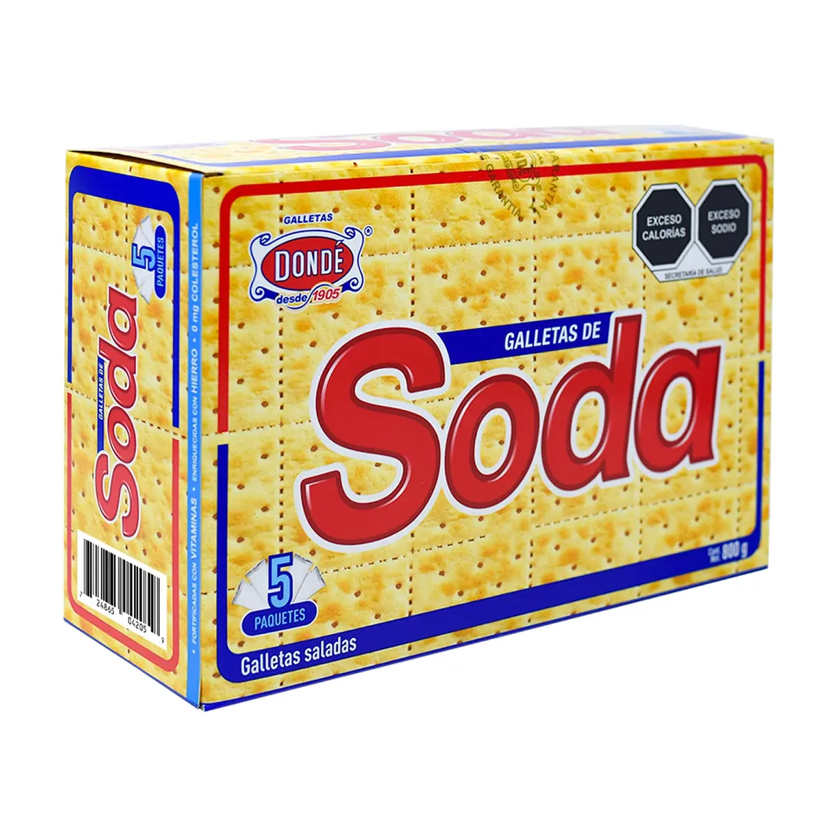 Galletas de soda Dondé (800 g / 1.76 lb) - Thumbnail 5