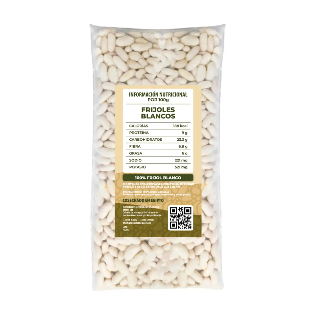 Frijoles blancos Campo Vivo (4 x 500 g / 1.1 lb) - Thumbnail 2