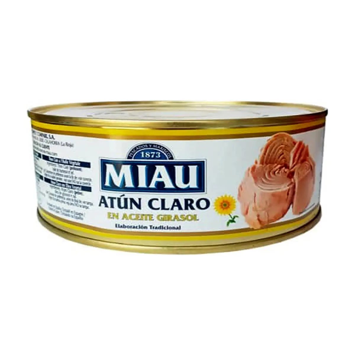 Atún claro en aceite de girasol Miau (900 g / 1.98 lb) - Thumbnail 3