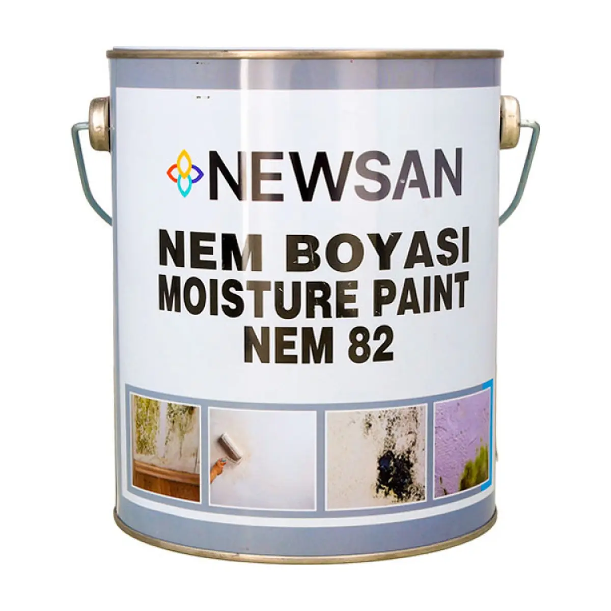 Pintura antihumedad Newsan (3 kg / 6.6 lb)