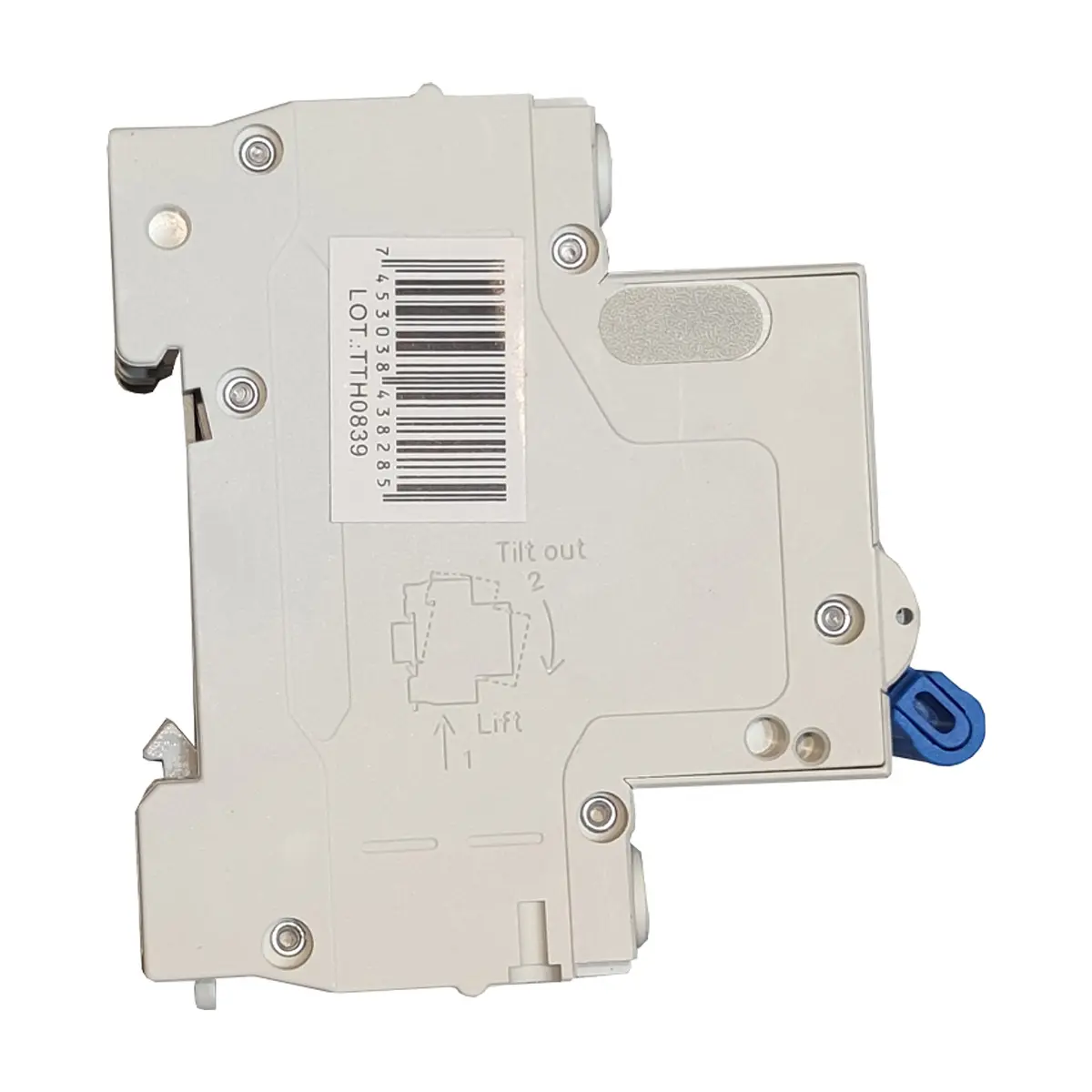Interruptor termomagnético tipo europeo. Breaker de 16 A 2 polos Troen - Miniatura 4