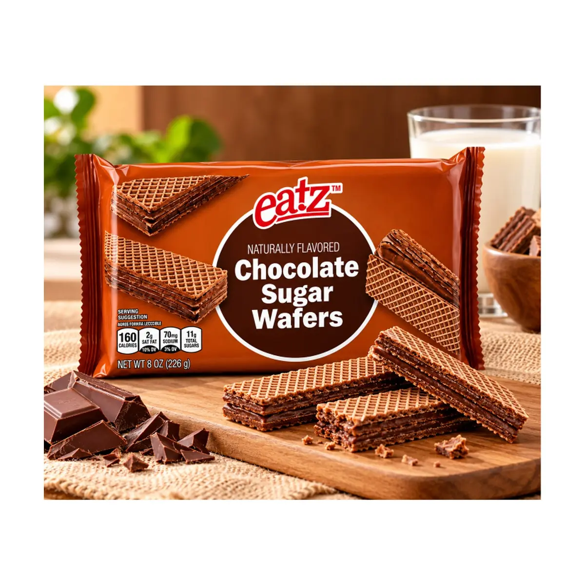 Sorbetos chocolate Eatz (226 g / 8 oz) - Thumbnail 4