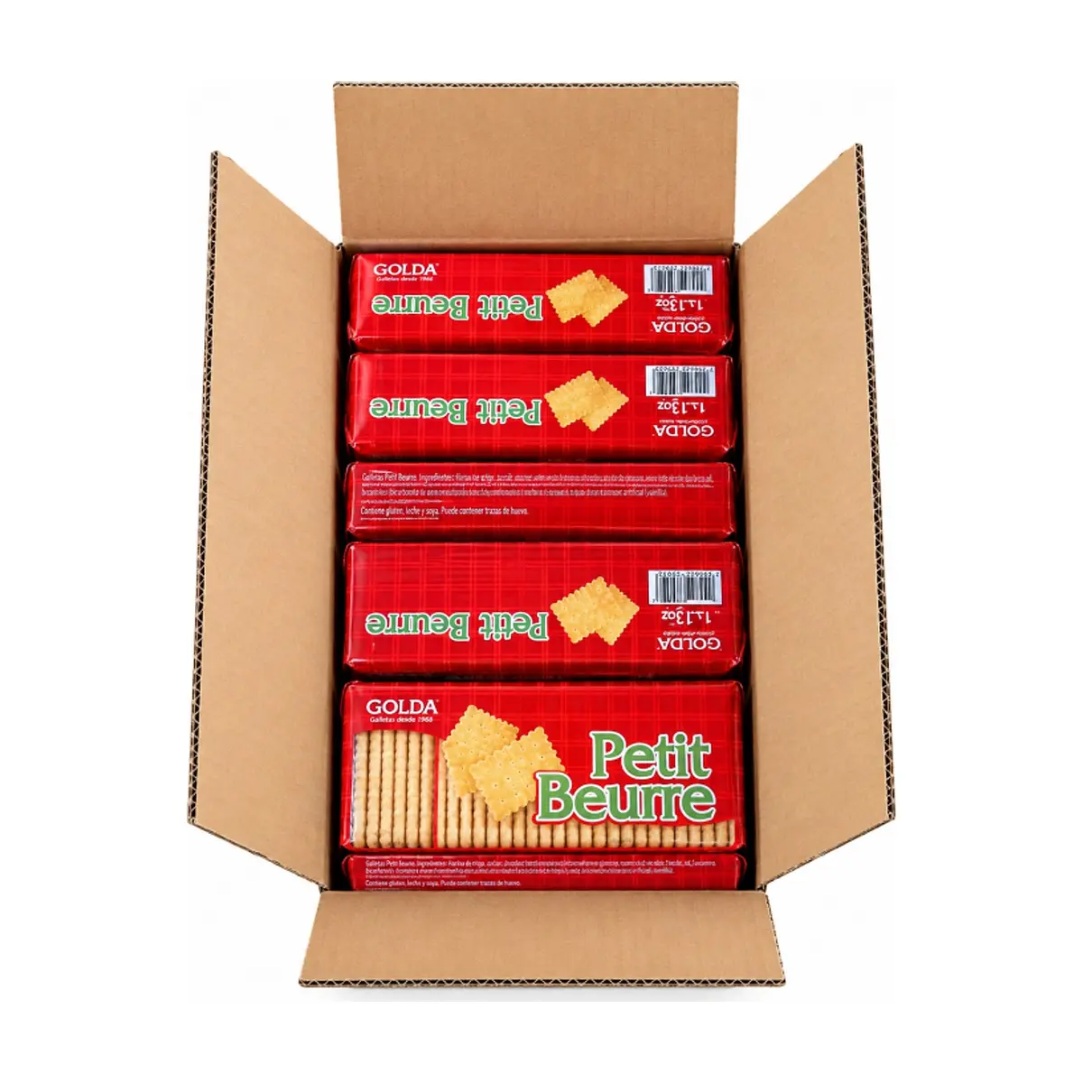 Galletas lechosas Petit Beurre Golda (12 x 180 g / 6.34 oz)