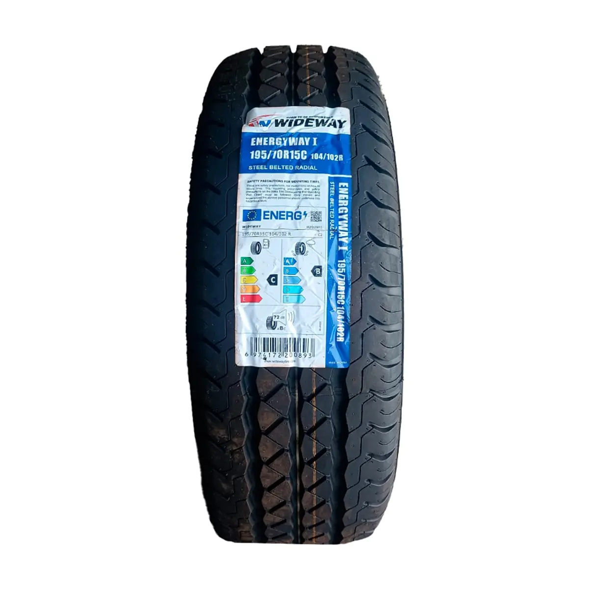 Neumático para auto 195/70 R15 C 104/102 R Wideway I (1 U)