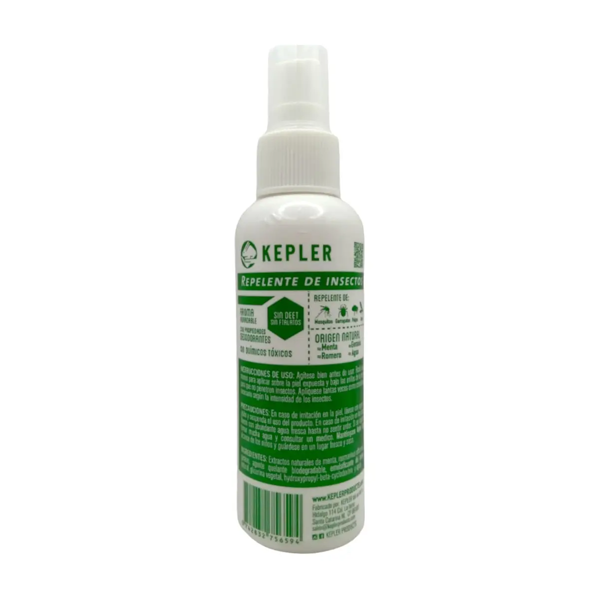 Repelente de insectos en spray Kepler (120 ml) - Thumbnail 2