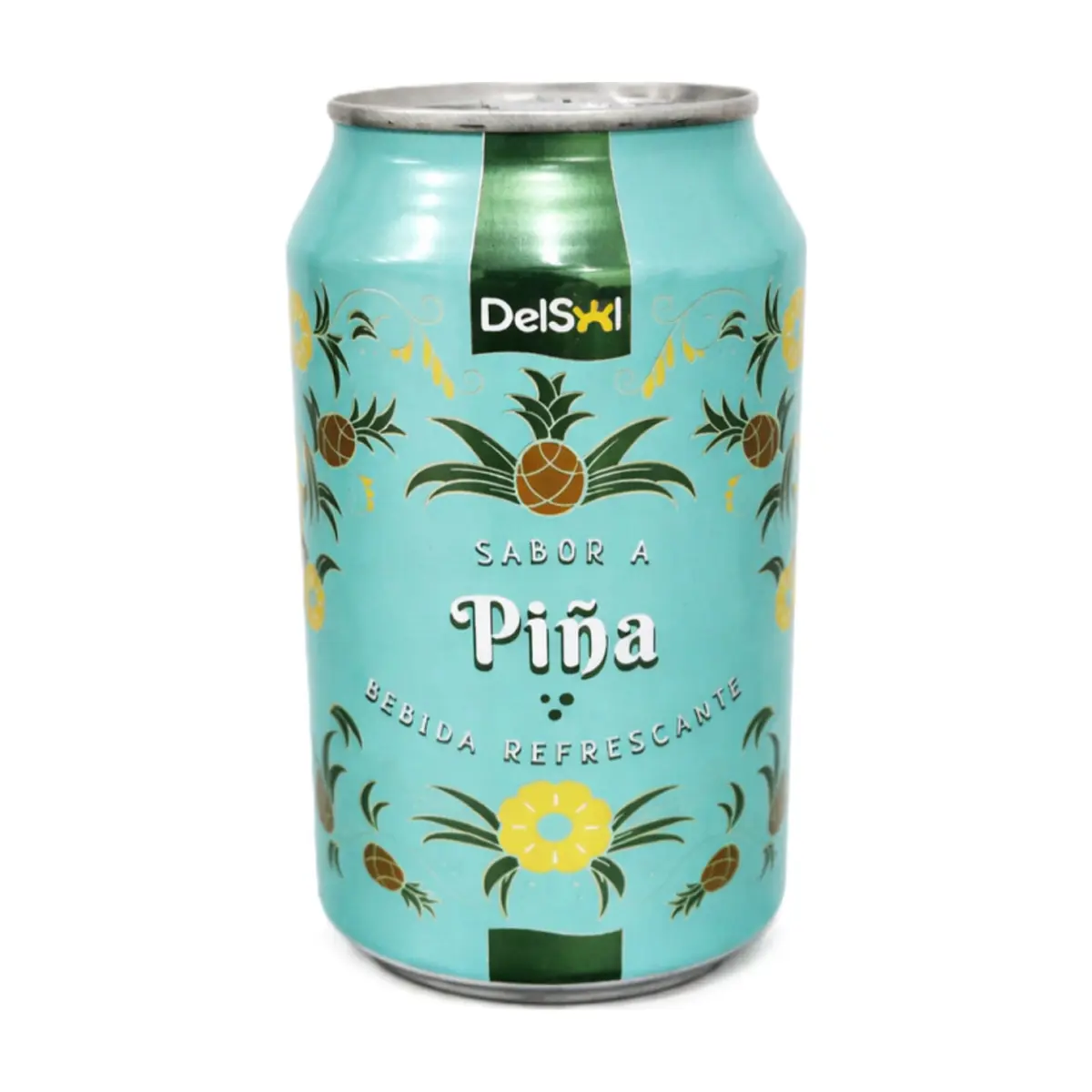 Bebida refrescante sabor piña Del Sol (330 ml) - Miniatura 1