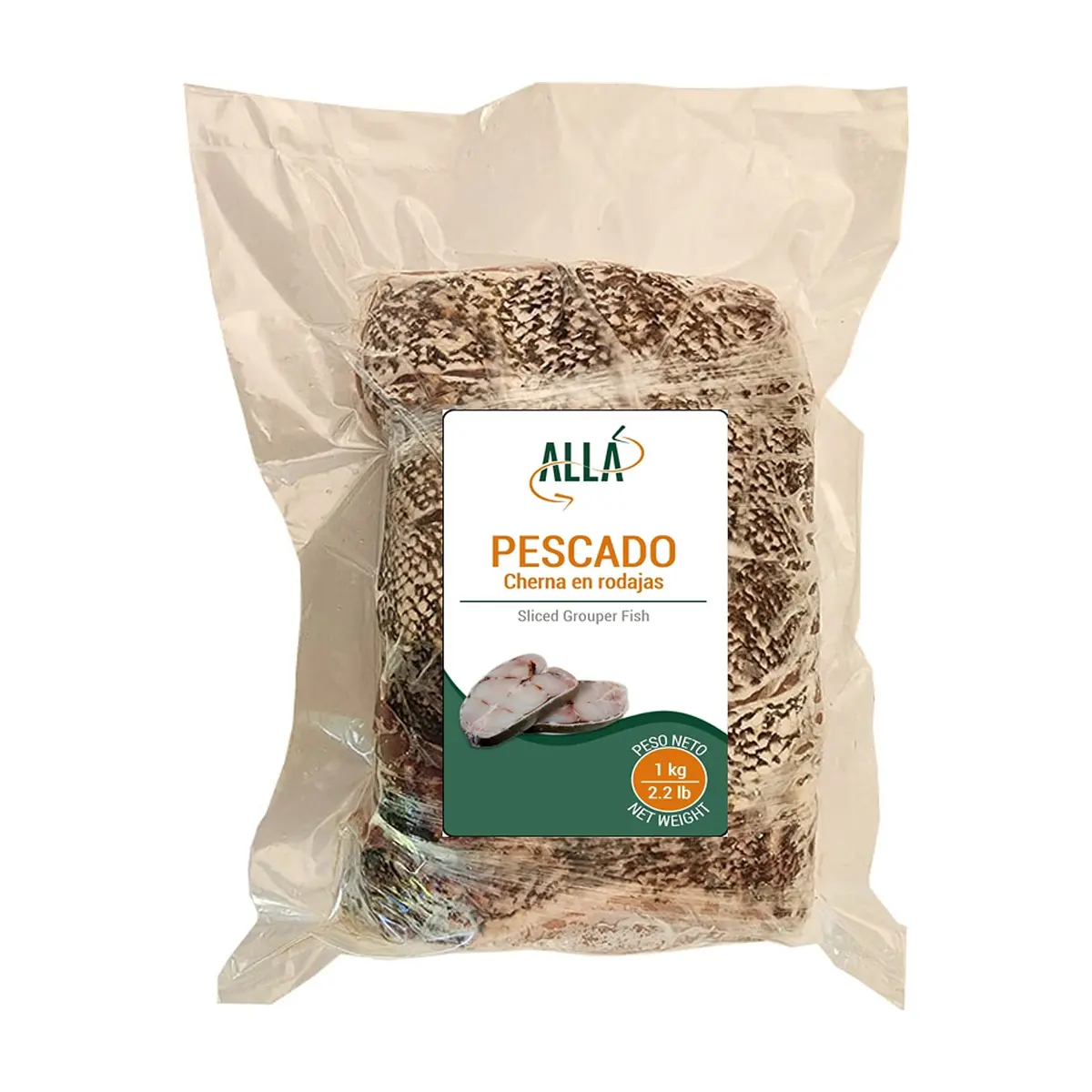 Pescado Cherna en rodajas Allá (1 kg / 2.2 lb) - Thumbnail 2