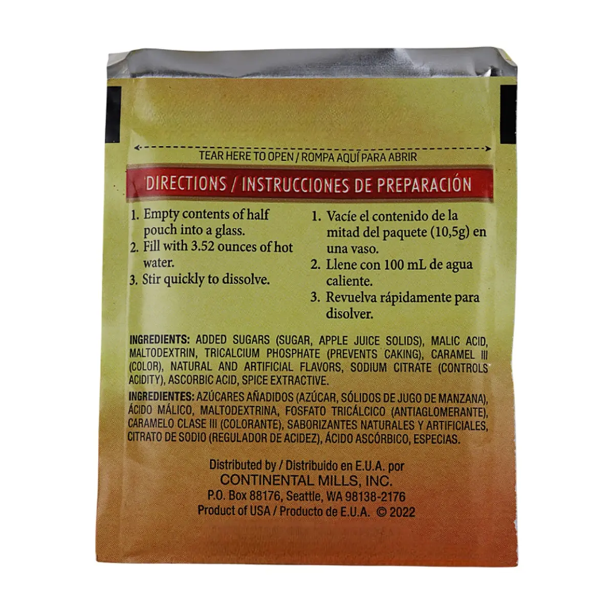 Polvo para preparar bebida caliente de manzana con especias Alpine (21 g / 0.74 oz) - Thumbnail 5