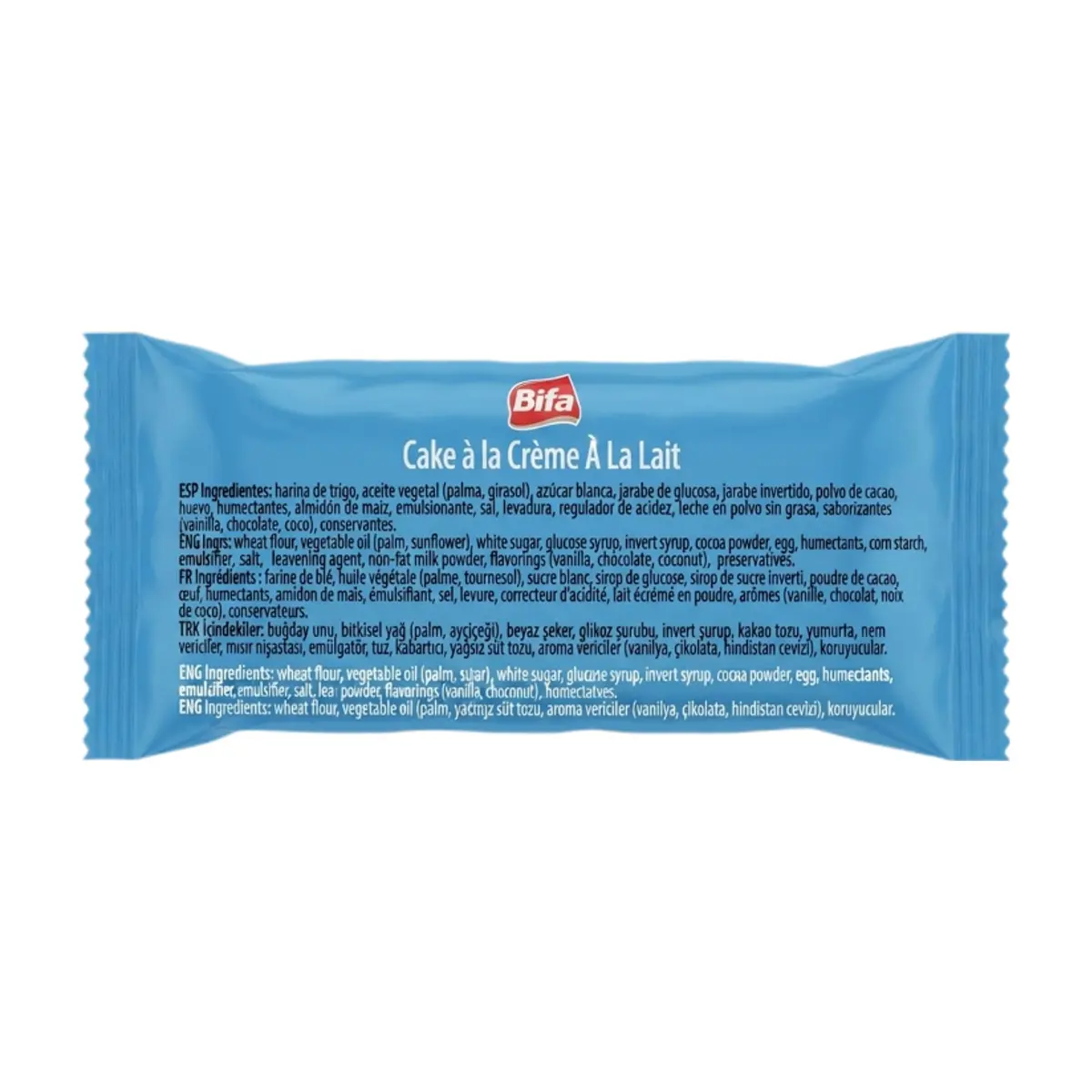 Pastel de chocolate relleno de crema de leche Bifa Keks (45 g / 1.58 oz) - Thumbnail 3
