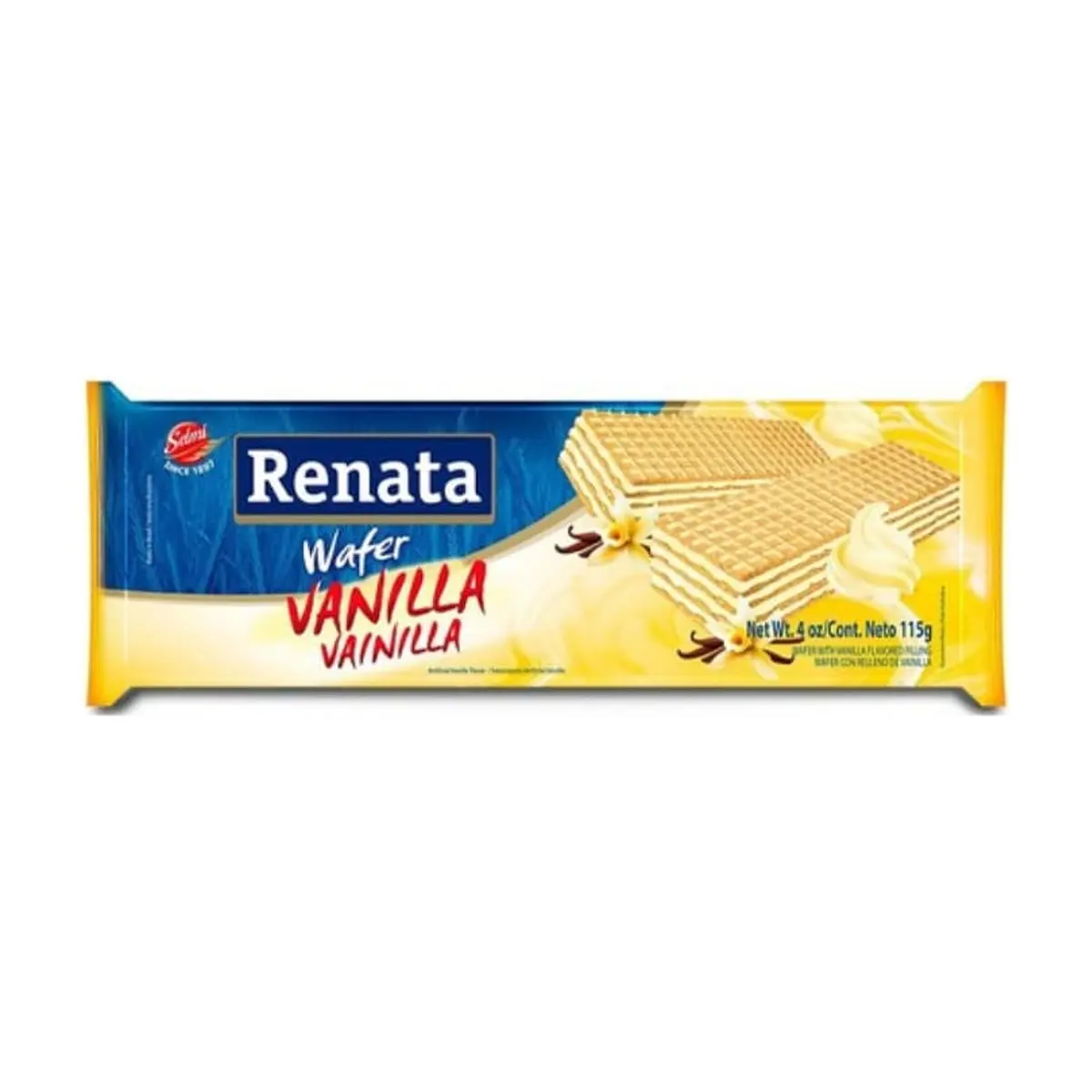 Wafer Sabor Vainilla (115g) RENATA