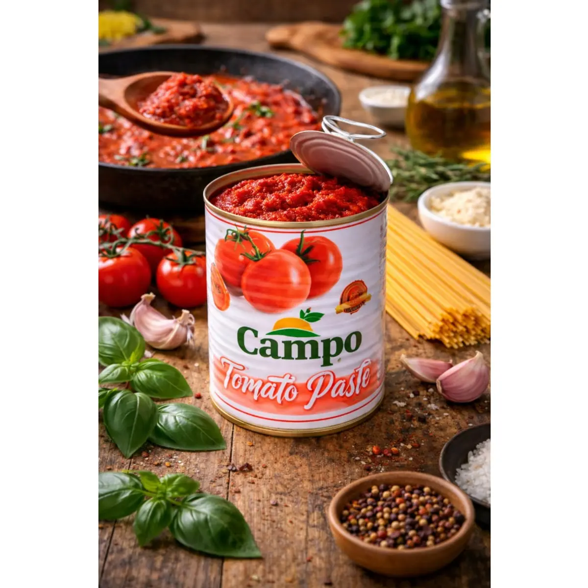 Pasta de tomate Campo Torres (400 g / 14 oz) - Thumbnail 5