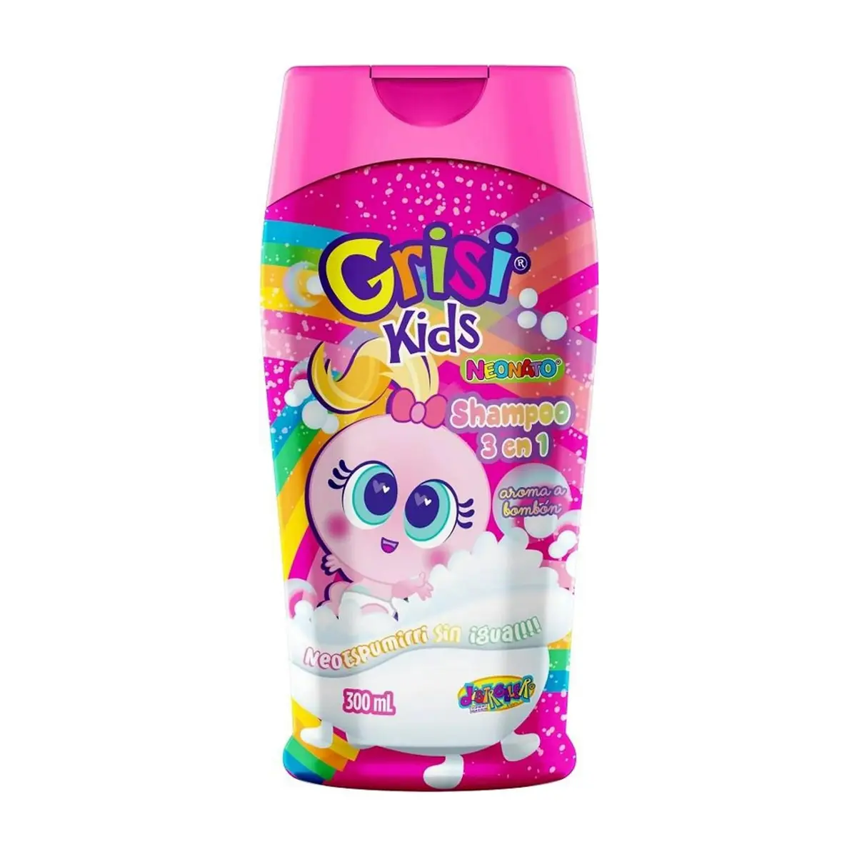 Champú infantil 3 en 1 Neonatos Grisi Kids (300 ml)