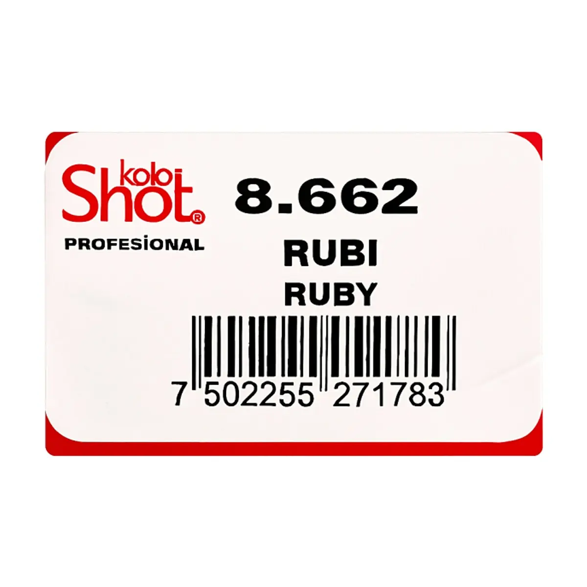 Tinte en crema rubí 8.662 Kolor Shot (90 gm / 3.17 oz) - Thumbnail 4