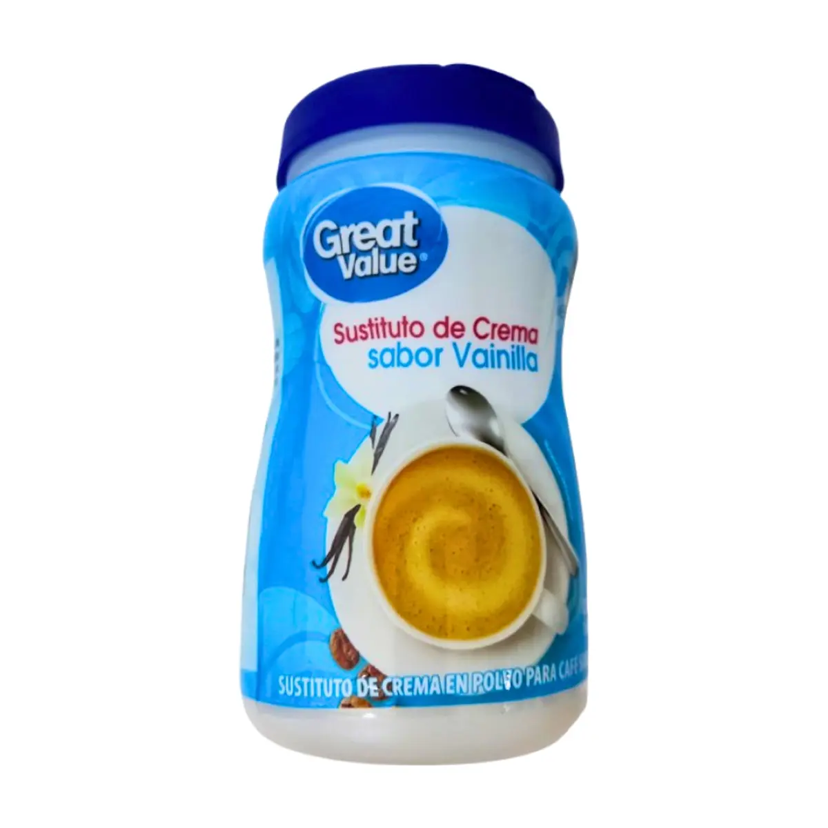 Sustituto de crema en polvo para café sabor vainilla Great Value (160 g / 5.6 oz) - Thumbnail 4