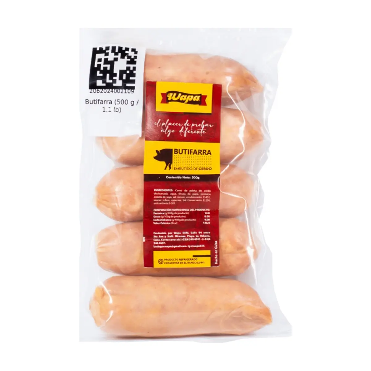 Butifarra Wapa (500 g / 1.1 lb)