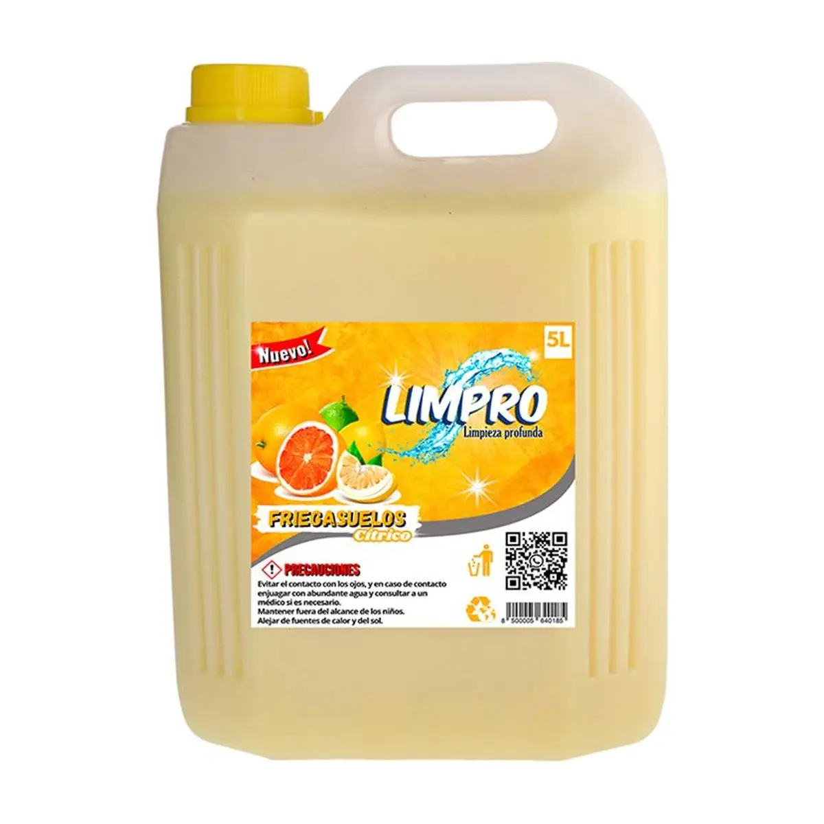 Friegasuelos cítrico Limpro (5 L) - Thumbnail 4