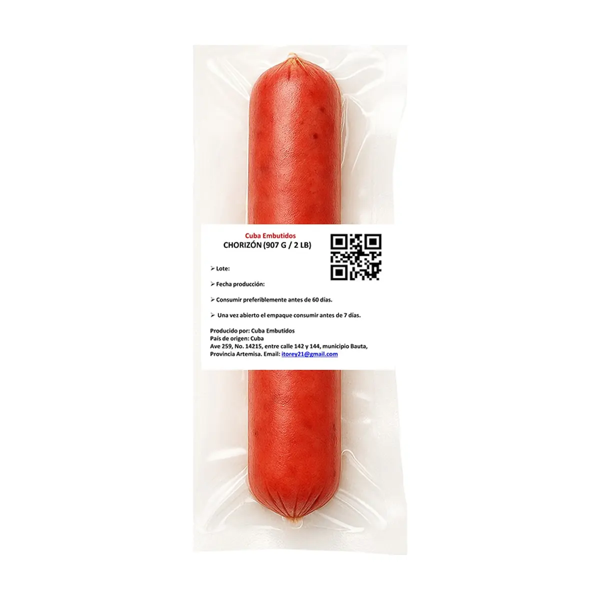 Chorizón Cuba Embutidos (907 g / 2 lb) - Thumbnail 2
