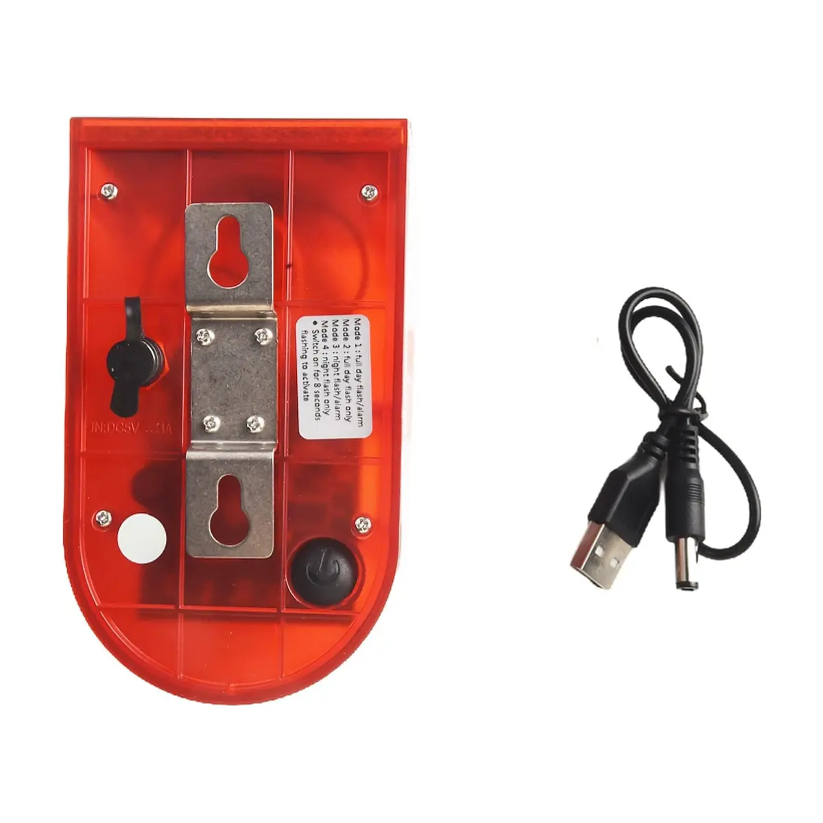 Alarma solar de luz y sonido con sensor de movimiento Estone - Thumbnail 4