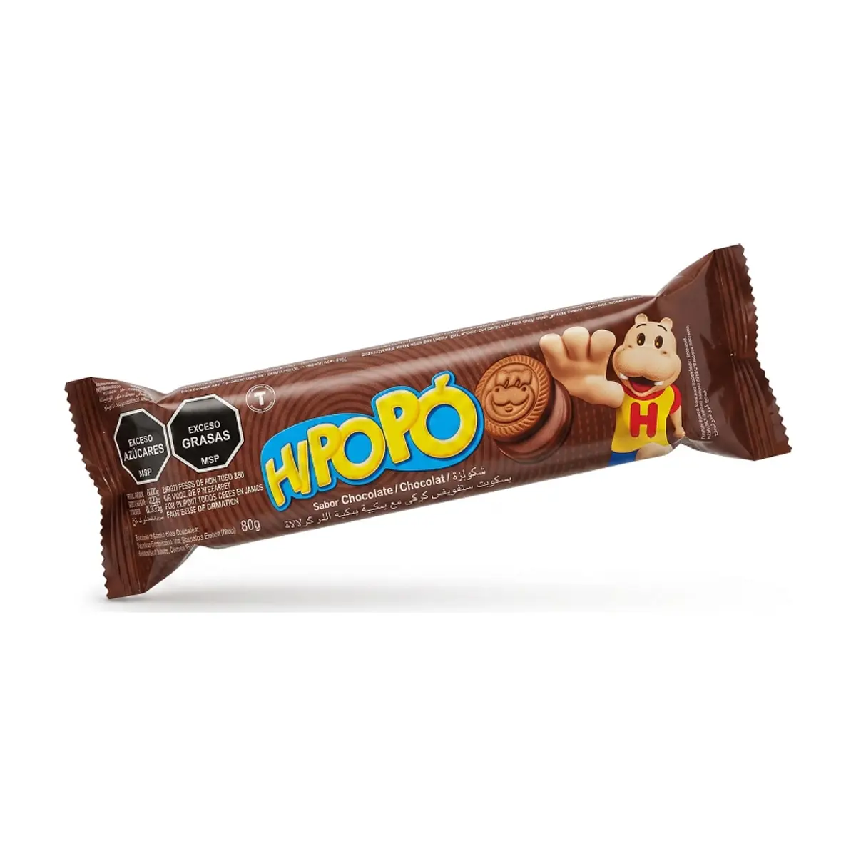 Galletas rellenas sabor chocolate Hipopó (4 x 80 g / 2.82 oz) - Thumbnail 2