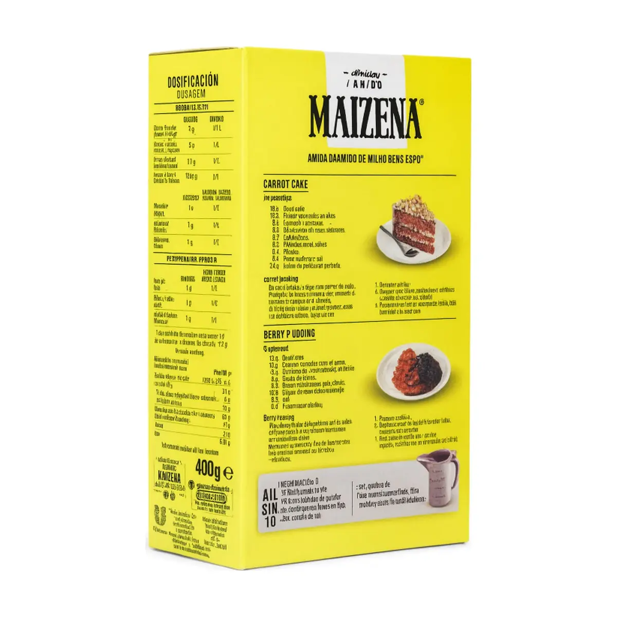 Harina fina de maíz Maizena (400 g / 14.10 oz) - Thumbnail 2