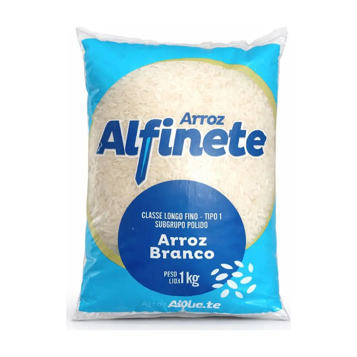Arroz blanco Alfinete (1 kg / 2.2 lb)
