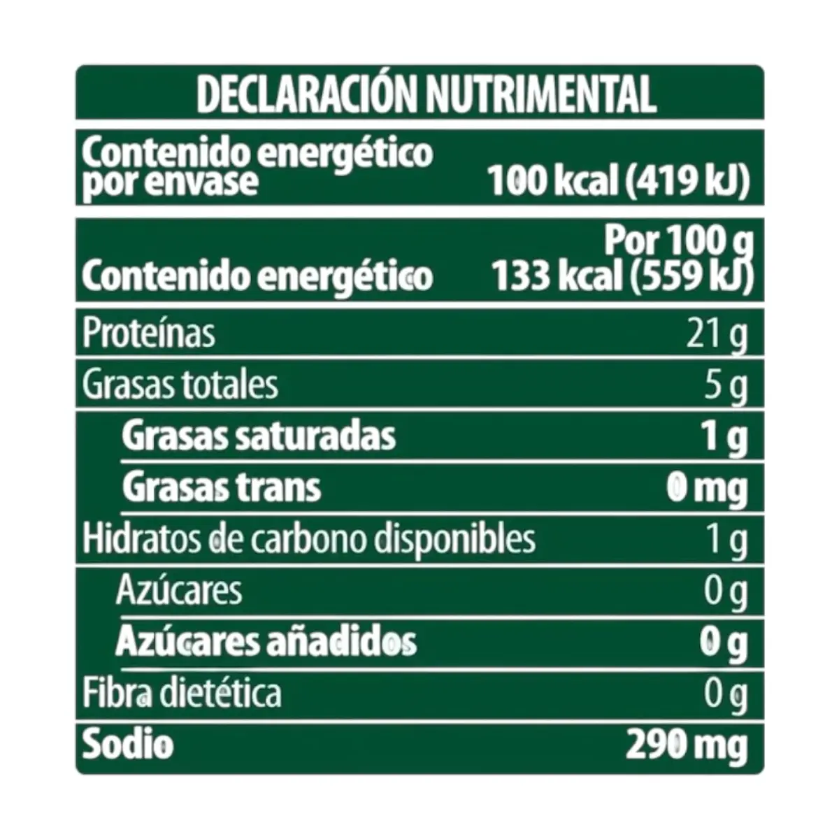 Atún en hojuelas en agua con aceite clásico Tuny (75 g / 2.64 oz) - Thumbnail 4