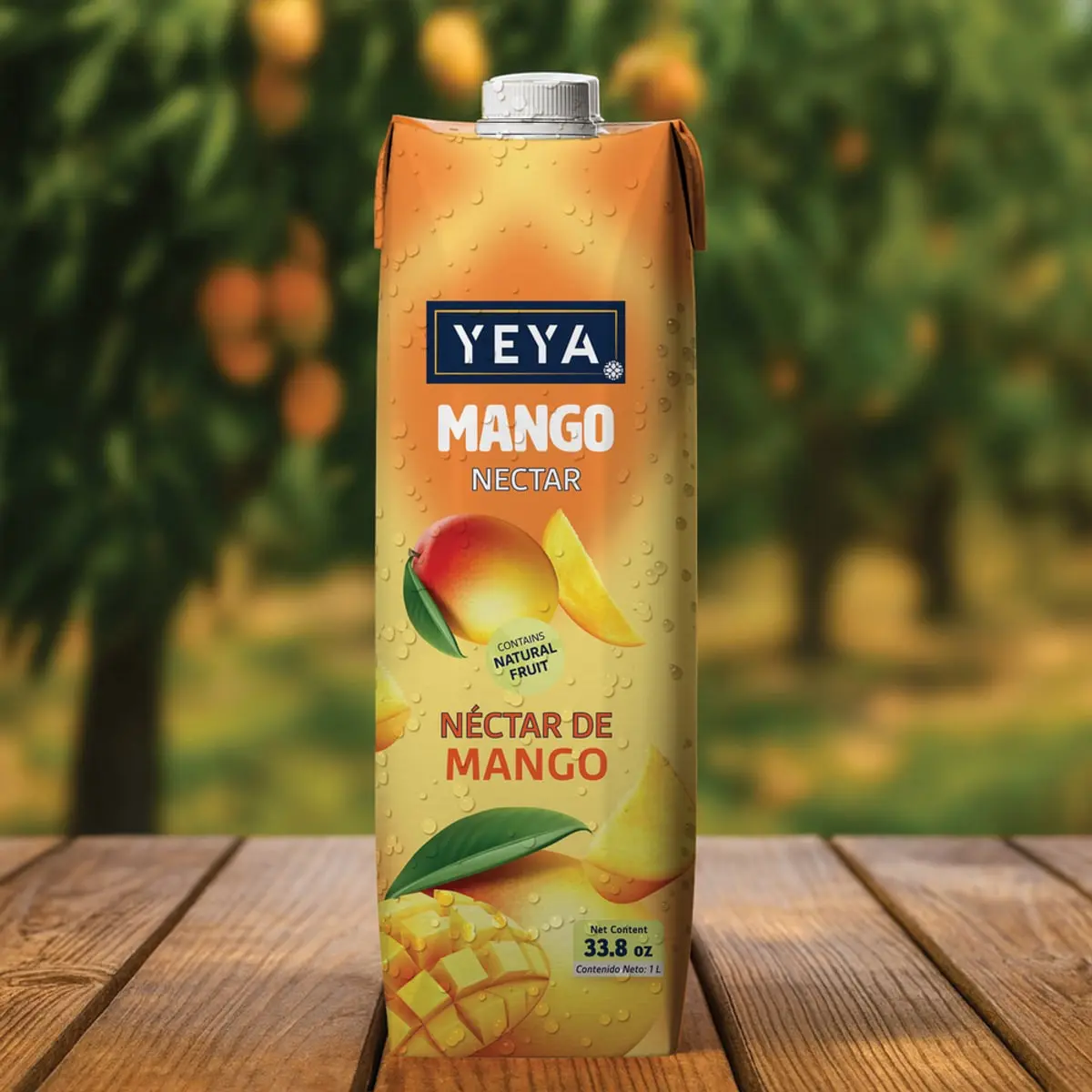 Néctar de mango YEYA (12 x 1 L / 33.8 fl oz) - Thumbnail 4