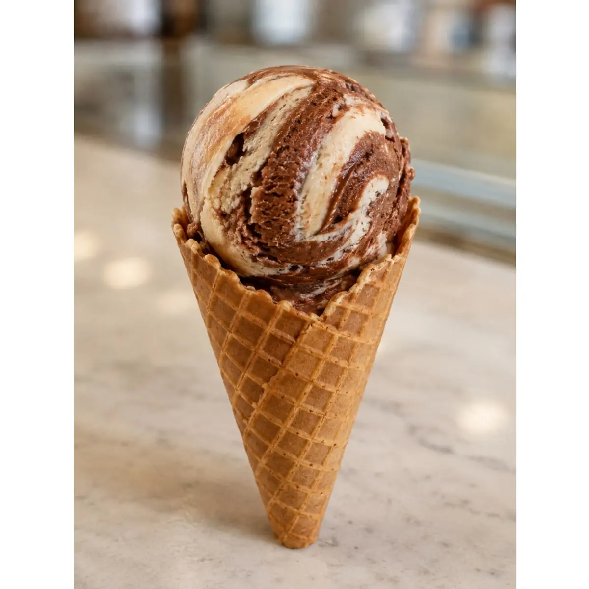 Helado doble crema sabor chocolate y almendras Alask (4 L) - Miniatura 3