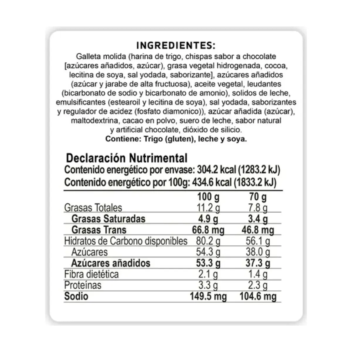 Sazonador sabor galletas y chocolate Pragná (70 g / 2.47 oz) - Thumbnail 3