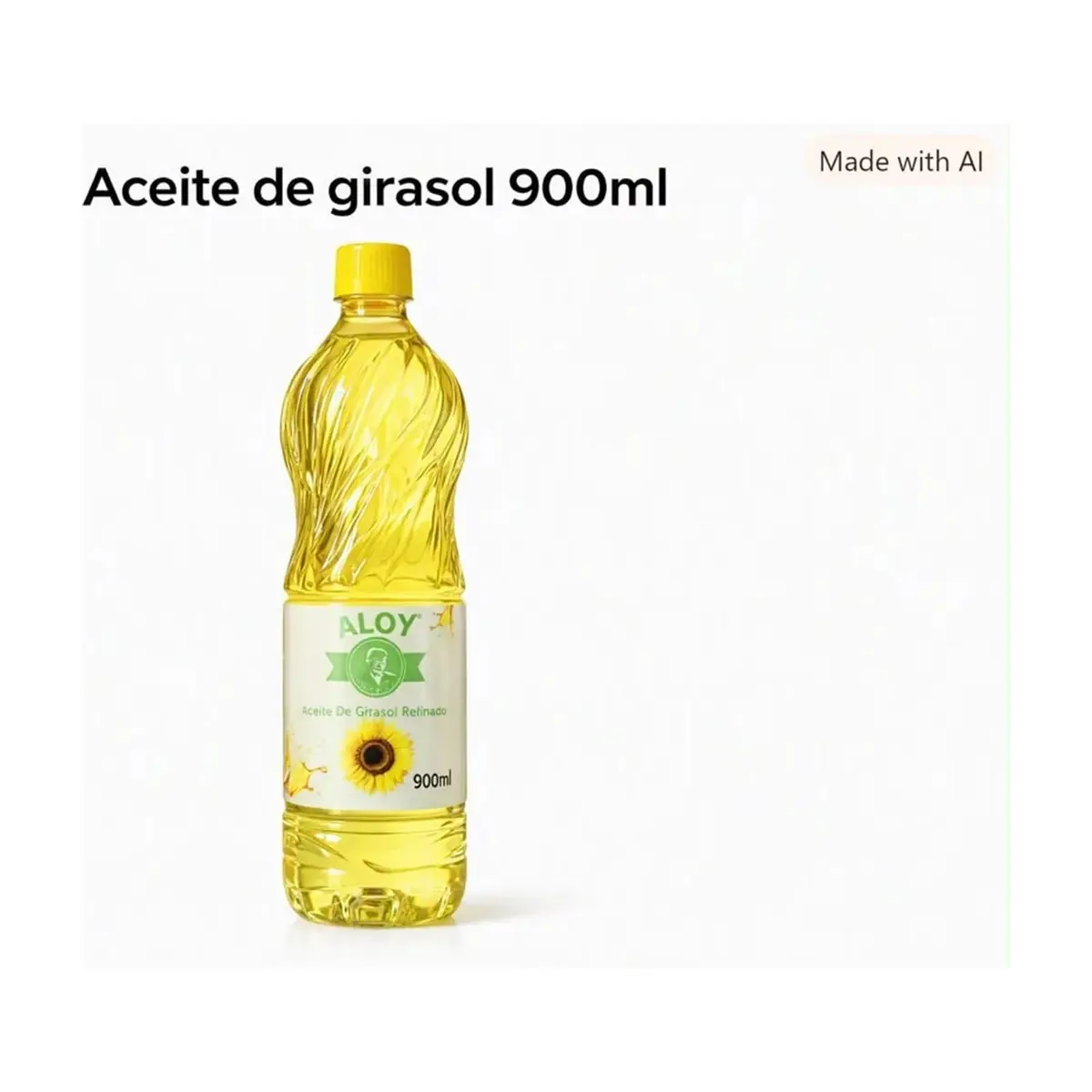 Aceite de girasol 900 ml - Imagen 1