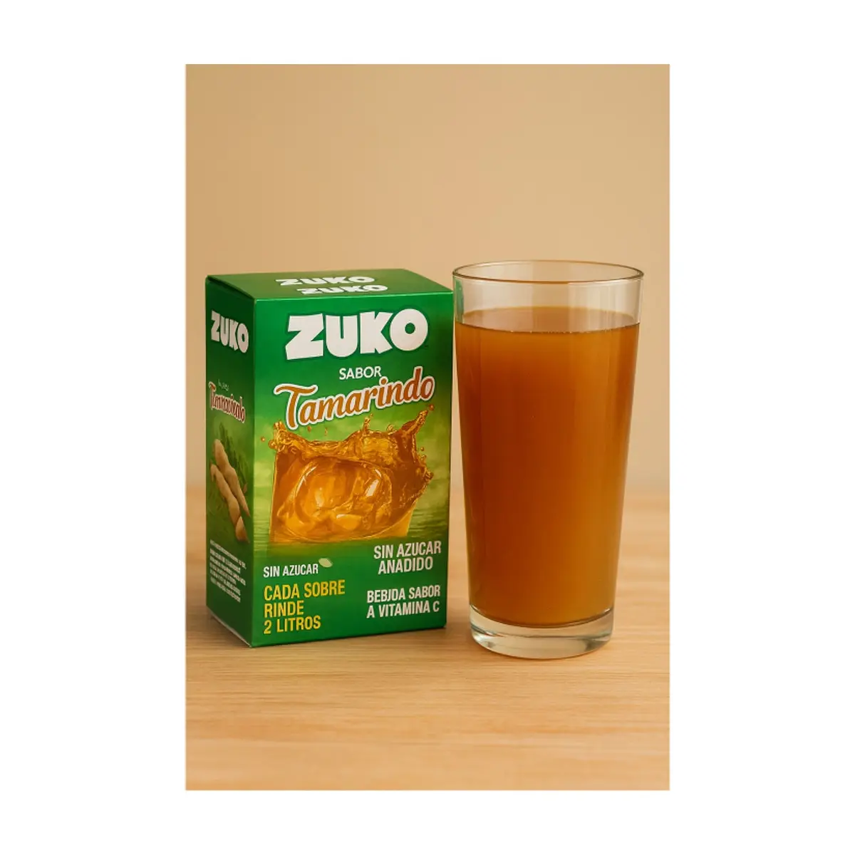 Refresco instantáneo sabor tamarindo Zuko (104 g / 3.67 oz) - Thumbnail 5