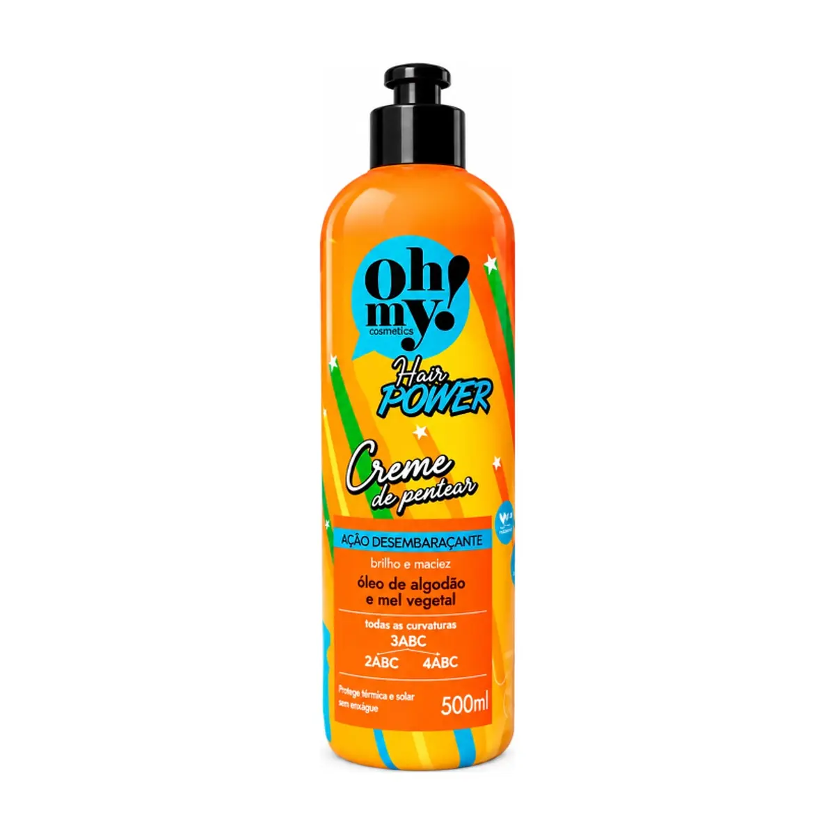 Crema para peinar desenredante Hair Power Oh My! Cosmetics (500 ml)