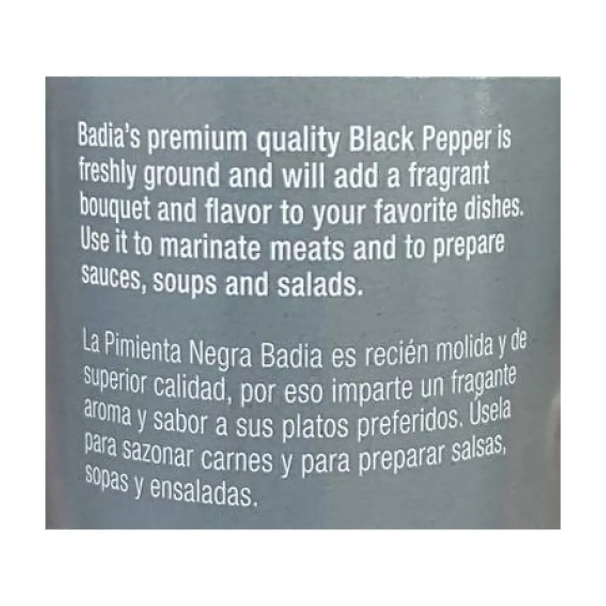 Pimienta negra molida Badia (56.7 g / 2 oz) - Thumbnail 3