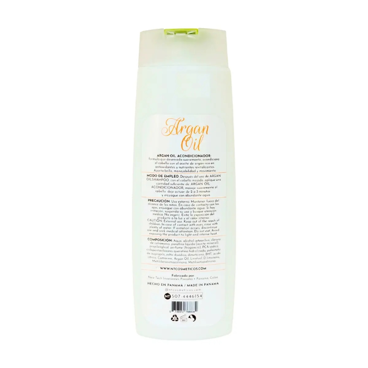 Acondicionador sin sal a base de aceite de argán Brazilian Wow NT (500 ml / 17.6 fl.oz) - Thumbnail 4