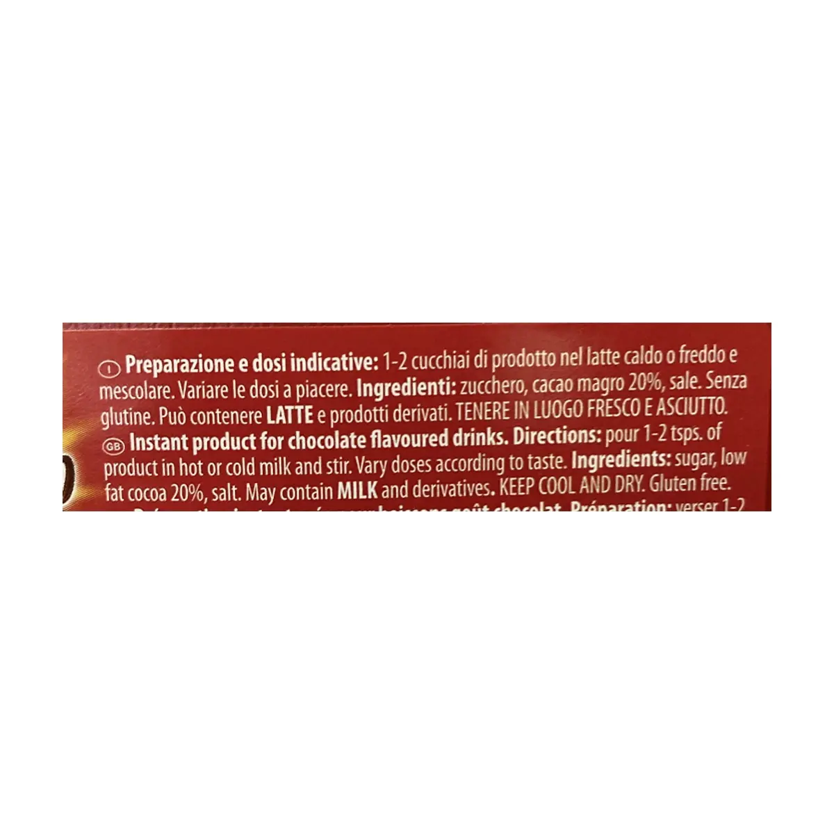 Chocolate soluble Ristora (500 g / 1.10 lb) - Thumbnail 3